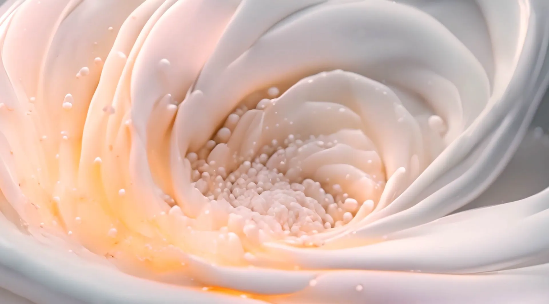 Elegant Cream Dynamics Soft Hue Stock Video